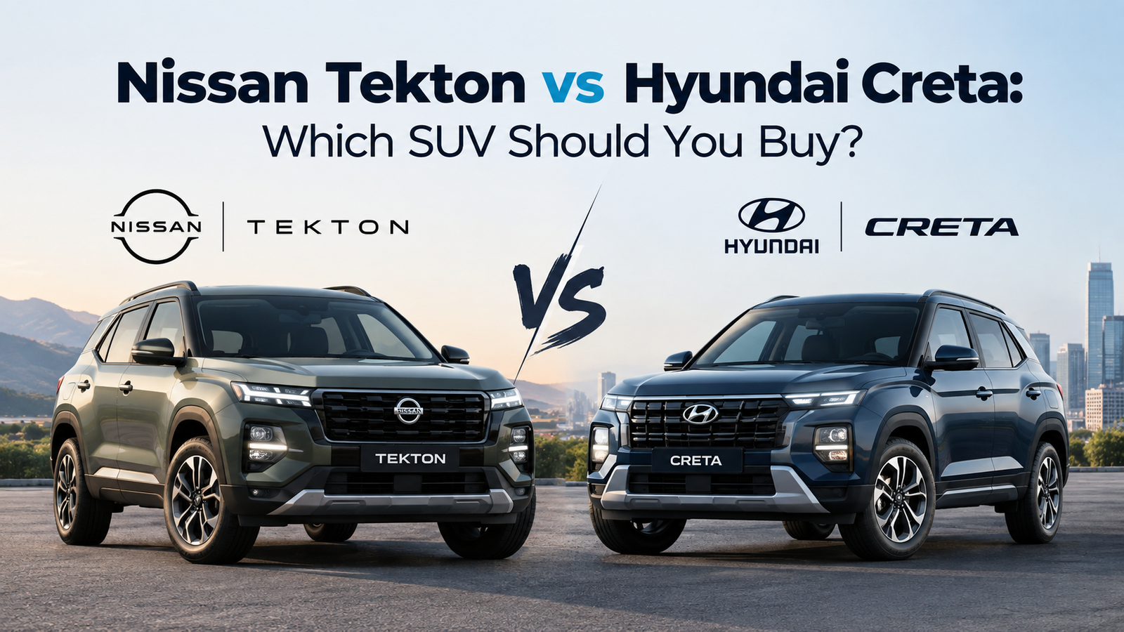Nissan Tekton vs Hyundai Creta: Which SUV Should You Buy?