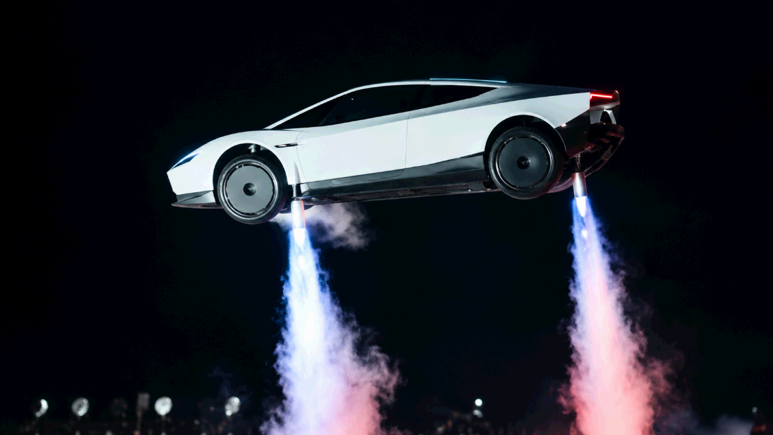 Flying Tesla Roadster: Demo Ke Baad Bhi 3 Sawaal Baaki