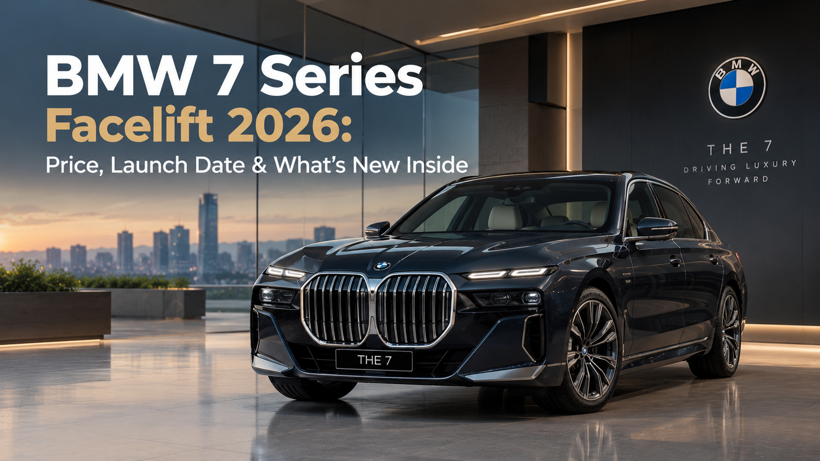 BMW 7 Series Facelift 2026: Price, Launch Date & What's New Inside