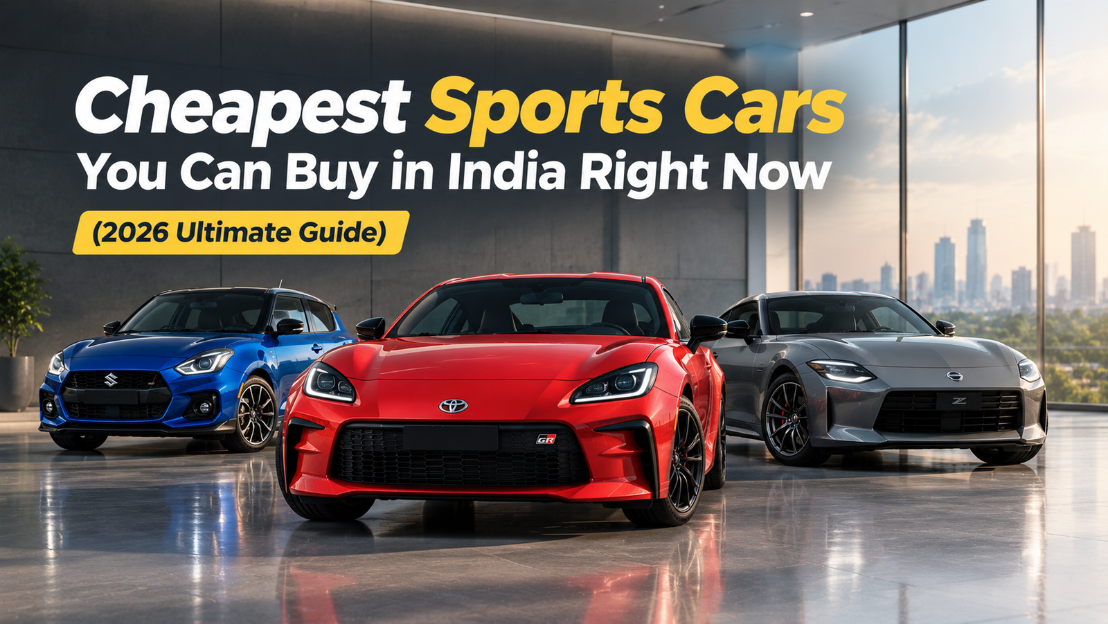 Saste Budget Mein Sports Car Chahiye? Top Picks, Prices Aur Reality Check
